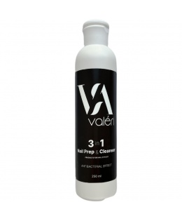 Valeri 3в1 Nail Prep - Cleanser, 250 ml