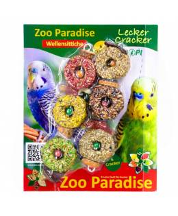 ГРАНД КРЕКЕР ZOO PARADISE для хвилястих папуг (2шт)