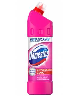 Domestos 1л*12шт (засіб д/чищ)Рожевий шторм