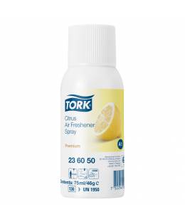 33878400 Tork аерозольний освіжувач повітря цитрусовий аромат, 75 мл, А1 (12 шт/ящ)